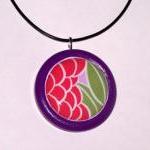 Hand Painted Wooden Pendan..